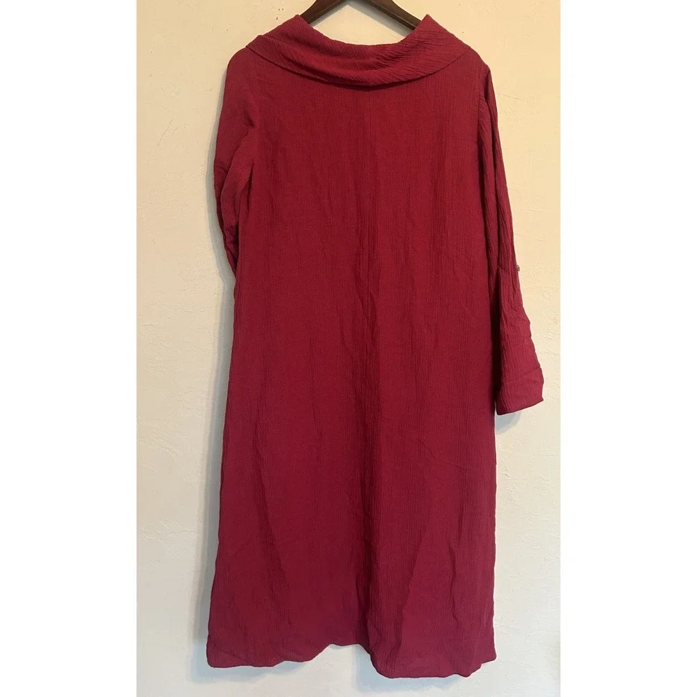 Soft Surroundings dark raspberry